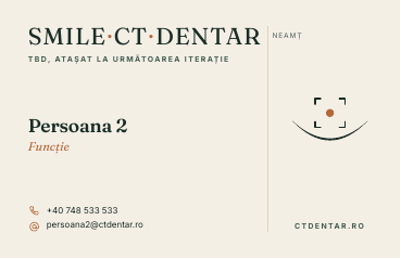 Business Card Persoana 2